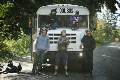 The Cool Bus. A mountain bike road trip around BC