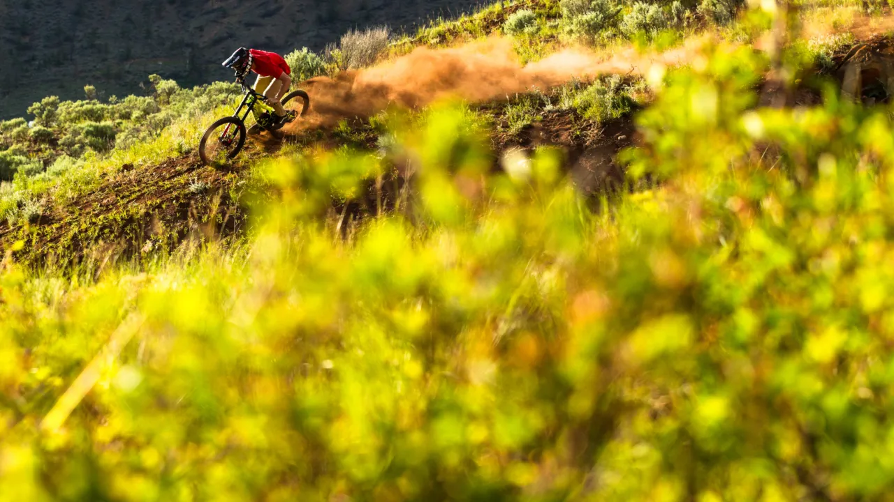 Kyle Norbraten explodes berm for Arrival MTB film