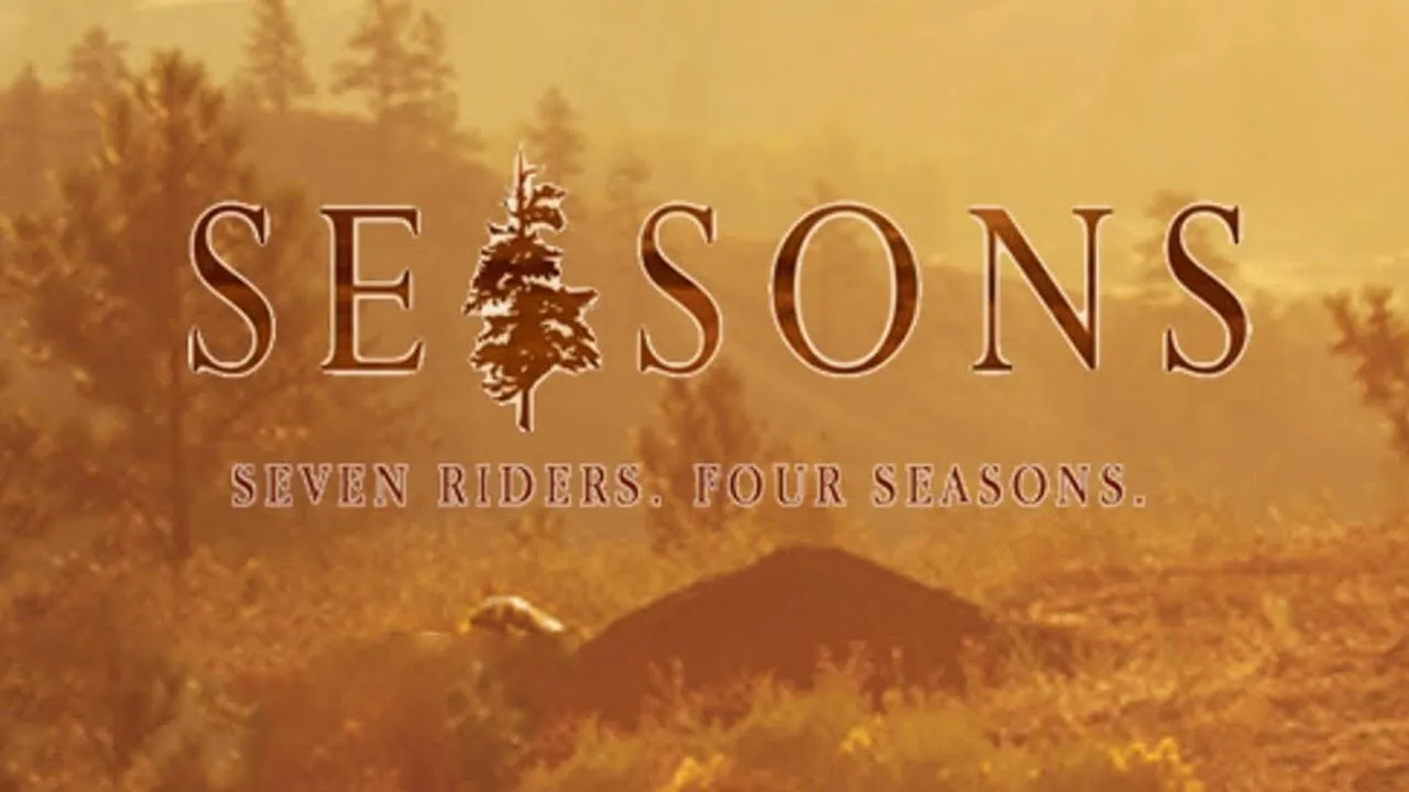 Seasons: Seven Riders, Four Seasons. Title image for the classic mtb film.