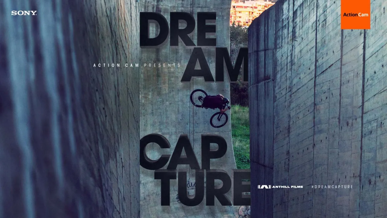 Brett Rheeder rides a massive natural quarter pipe formed by a hydraulic dam in Malaga Spain for his Dream Capture film: Ground Waves.