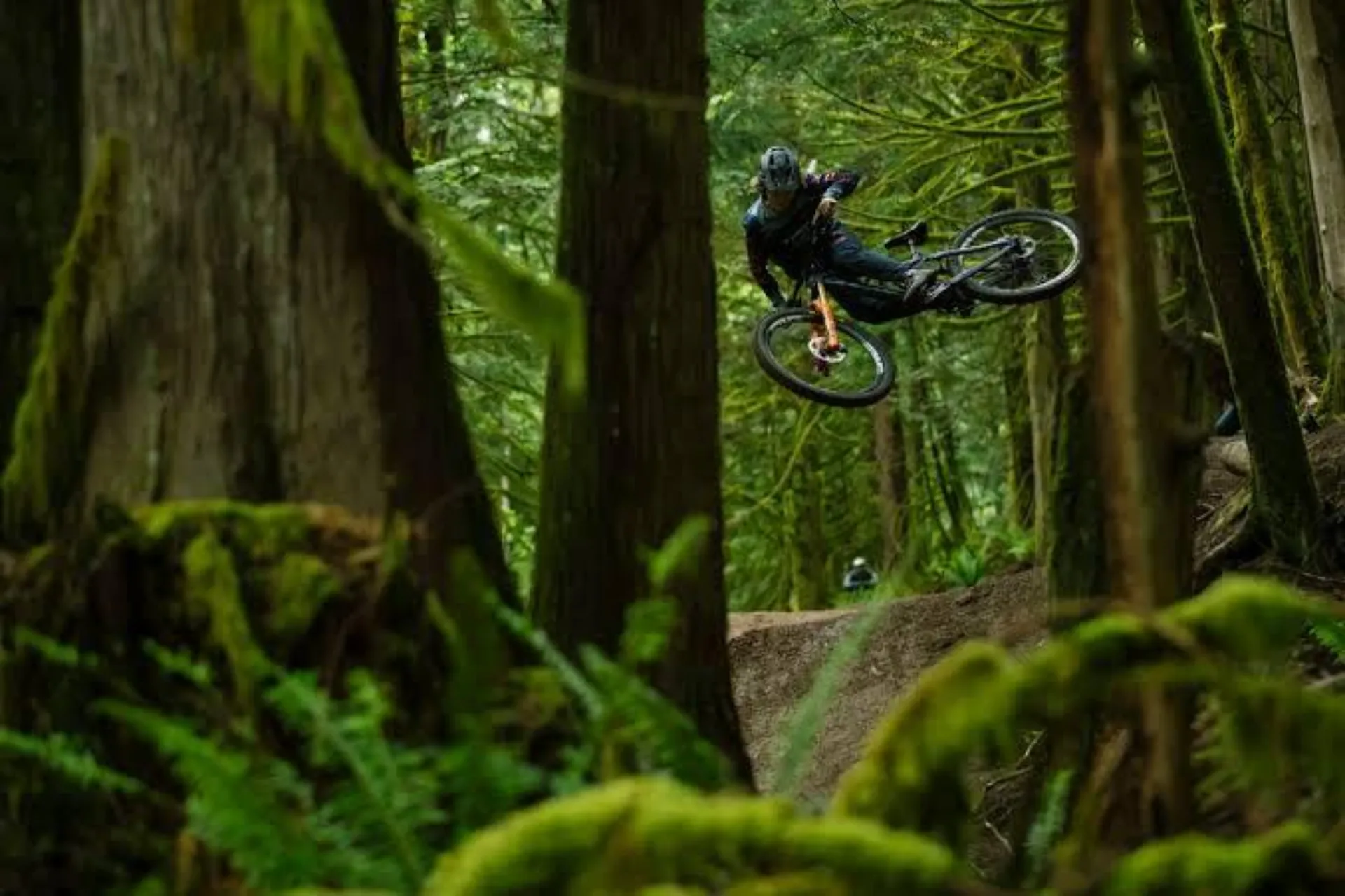Jackson Goldstone rides bike in Squamish Bc for This is Home